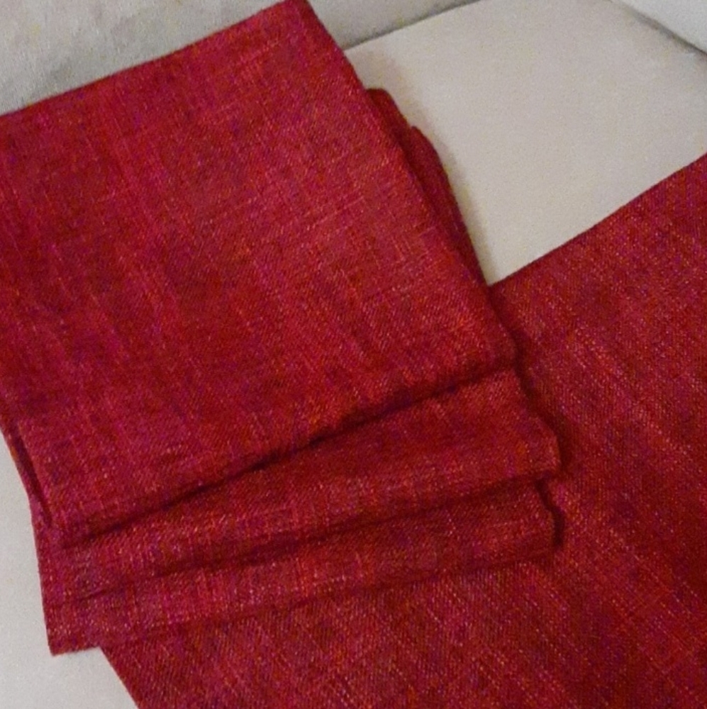 Rustic Maroon Pillow Covers! (4 matching)